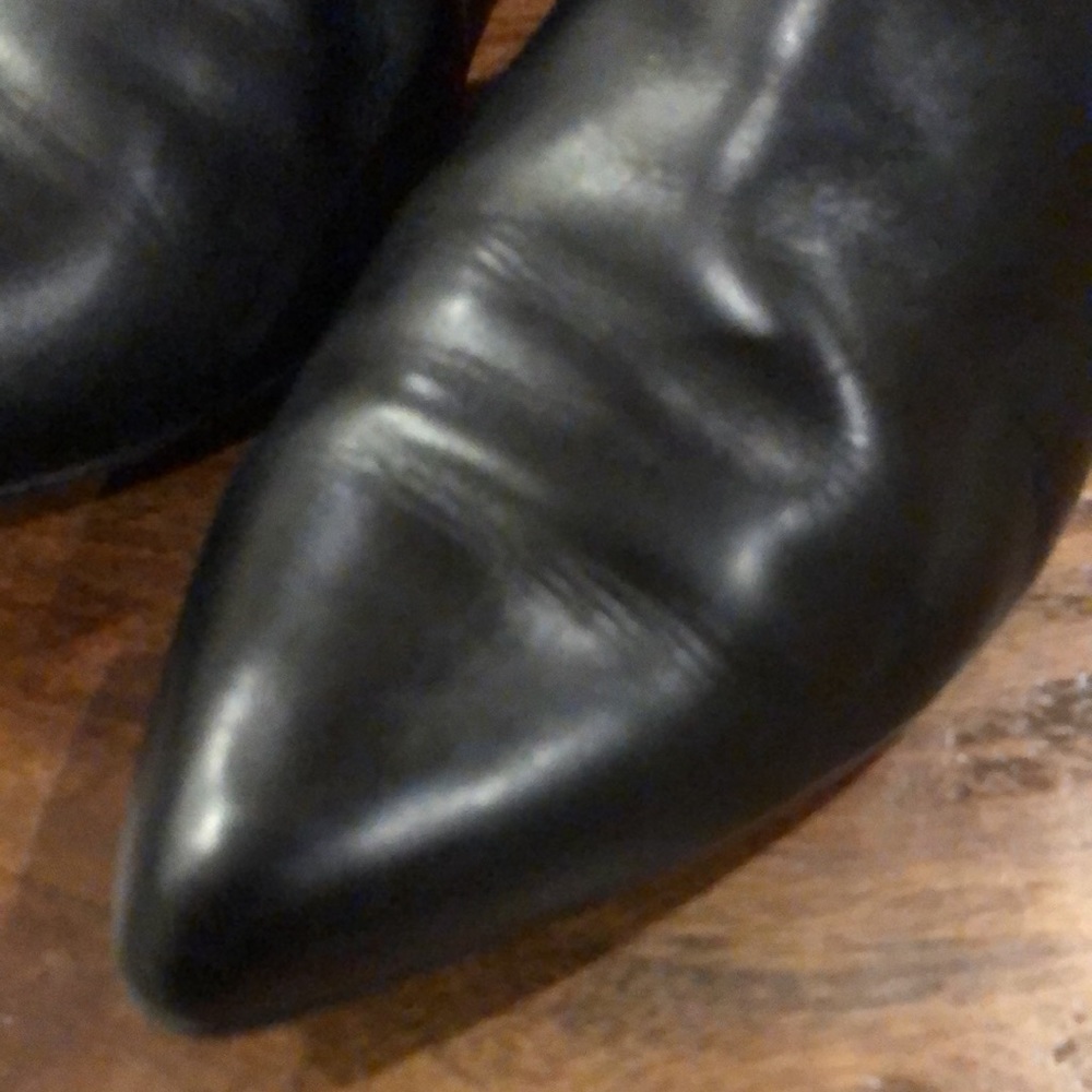 Gucci Black Leather Slip On Ankle Boot 8 1/2 - Picture 4 of 13